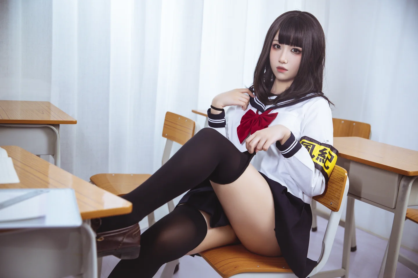 以理服人藜藜子 - No.004 风纪委员 [37P-390MB] tg@simisebaisi 【丝足阁】029.webp